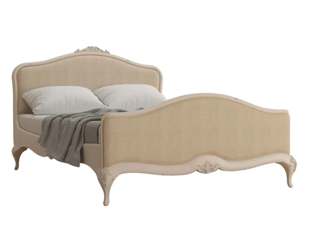 Willis & Gambier Ivory Upholstered Bed Frame